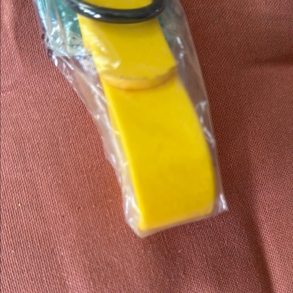Bright Yellow Dog Collar
